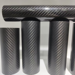 Fournisseur direct d'usine Tubes ronds en fibre de carbone pour des composants structurels légers et résistants - Product Image 1