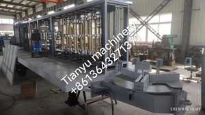 Verzinkter Stahl Gebogene Langs pann ige <span class=keywords><strong>K</strong></span>-Form Fliesen herstellungs maschine Tragbare Bogen dachs pannungs dach walzen form maschine - Product Image 4