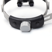 Loupe binoculaire dentaire 6X à fixation sur casque, microscope dentaire, loupe Kepler à fixation sur tête