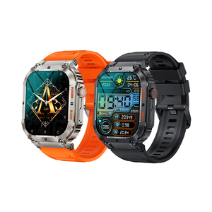 Reloj Inteligente K57 Pro Cuadrado para Exteriores, Pantalla de 1.96'', Resistente al Agua IP68, Llamadas por Bluetooth, Chipset RTL8763EWE, Frecuencia Cardíaca, Presión Arterial, 400 mAh - Product Image 2