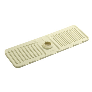 Tapete de Silicona para Escurrir Platos, Protector Antisalpicaduras para Cocina, Elevado, Protege Fregaderos de Salpicaduras, Dispensador de Jabón - Product Image 4