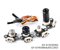 Módulo de Sensor de Temperatura Infrarrojo Sin Contacto GY-614V3 GY-615V3 -70~380 ° Termómetro IR de 5V con Salida UART C I2C, Calibrado de Fábrica