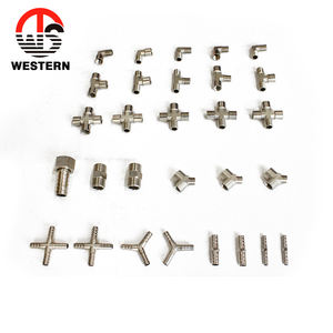 Accesorios de tubería de 2 vías, manguera de latón, accesorio de boquilla, pezón de conector rápido, fabricado en China - Product Image 5