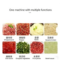 Machine multifonctionnelle pour la préparation de sauce chili et d'ail, la purée de pommes de terre, la pâte de chili, la pulpe de pomme, la découpe de légumes et la préparation de purée