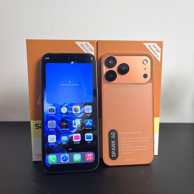 New Arriving SPARK 40 Octa Core Android 15 Smartphone 16GB+1TB Storage Shockproof Design Global Version EU Compatible