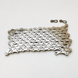 Chaîne De vélo <span class=keywords><strong>vtt</strong></span> à 10 vitesses, 116 maillons, système d'indexation De vélo De route à 30 vitesses X10 chaînes De vélo en acier argenté - Product Image 5