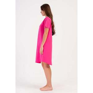 Tunique KADIN P.SUPREM O YAKA KISA KOL ETEGI OVAL CEPLI - FUSYA - FUSYA - Product Image 2