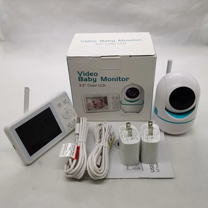 Caméra de surveillance pour bébé avec écran de 3,2 pouces, détection sonore, vision nocturne, mode VOX, PTZ panoramique, vidéo numérique intelligente sans fil - Product Image 5