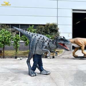 Sống động như thật dành cho người lớn khủng long đi bộ trang phục thực tế animatronic khủng long trang phục để bán - Product Image 2