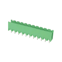 Conector Dinkle ECH350V-02P 2EHDR-02P-BK TERM BLK 2POS 3.50MM HDR Verde