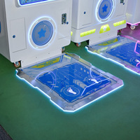 Machine d'arcade interactive de jeu de compétition de danse avec délivreur de prix, jeu de danse mignon et ludique