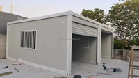 Maison préfabriquée en conteneur à un étage OEM, panneau sandwich, conception en kit pour supermarché, entrepôt, bureau, utilisation de 1 an