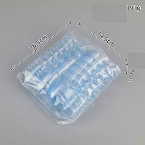 Wholesale 12pcs Cute Bear Candy <b>Box</b> Accessories Earnail <b>Storage</b> Jar Transparent Plastic Biscuit Packaging Caja Dulce for Deposit - Product Image 6