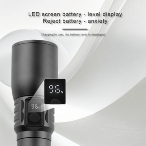 Đèn pin chiến thuật LED USB siêu sáng, độ sáng cao, khuyến mãi mới, sạc lại được, hợp kim nhôm, pin Lithium-ion - Product Image 2