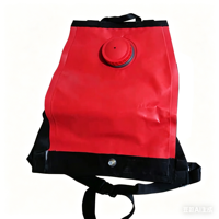 Sac à dos de pompier respirant avec panneau dorsal, 16-20 litres, bretelles anti-fatigue, pliable, en PVC, pour la lutte contre les incendies en zone sauvage, ergonomique