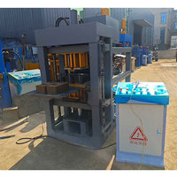 Machine à fabriquer des briques de terre, de ciment et d'argile, machine à mouler des blocs de briques de construction usagés YJ Africa, machine à fabriquer des briques automatiques LY2-10