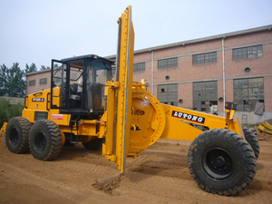 Excelente estado usado 165hp 180hp 220hp Rueda Motor Grader Machine Precio bajo Maquinaria de construcción Core Gearbox Engine - Product Image 5