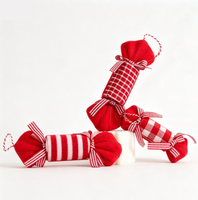 Décoration de Noël en forme de montgolfière à carreaux, très vendue, pour suspendre à l'arbre de Noël, cadeau, vente en gros