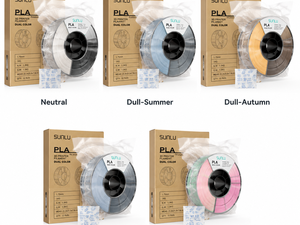 Filamento de Impresora 3D PLA Seda Neutra 1.75mm, Serie Mate en Colores Pastel Suaves para Decoración, Compatible con Creality, Bambu Lab, Anycubic - Product Image 4