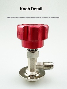 Ouvre-<span class=keywords><strong>bouteille</strong></span> de réfrigérant R22/R134a, outil de remplissage de fluorine pour valve de type neige pour climatiseur de voiture et évaporateur de réfrigérateur - Product Image 1