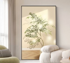 Peinture murale artisanale en alliage d'aluminium à impression numérique naturelle, <span class=keywords><strong>nature</strong></span> morte, marguerite jaune vif, décoration intérieure, lot multi-pièces - Product Image 5