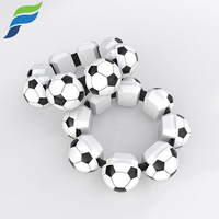 YETFUL Bracelet lesté réglable et durable en silicone perlé pour cheville et poignet, avec noyau en acier, lavable, pour entraînement quotidien