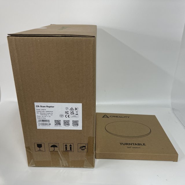3D Scanner & Turntable CR-Scan Raptor CRS07R