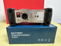 Microphone à condensateur cardioïde alimenté par fantôme RTS LDI-100S, boîte directe active filaire en métal de bureau DI-100 pour