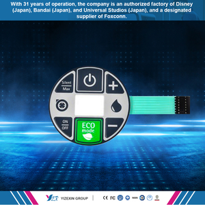 Miễn phí mẫu cao cấp không thấm nước màng chuyển đổi PC Pet PMMA Silicone bàn phím được thực hiện bởi yizexin - Product Image 6