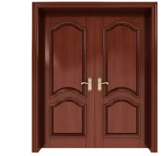 Anticipo impermeabile isolamento acustico interno camera da letto in legno PVC WPC porte con telaio della porta