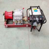 Palan de construction à moteur diesel à essence électrique portable robuste palan à treuil électrique