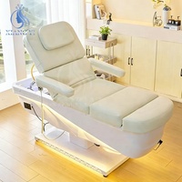 Table de massage thaïlandaise pour salon de beauté, lit de pédicure, lit de spa japonais pour la tête, lit de beauté électrique