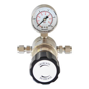 Régulateurs de pression en acier inoxydable pour hélium et ammoniac de laboratoire haute pression, azote primaire et secondaire, stock direct usine - Product Image 5