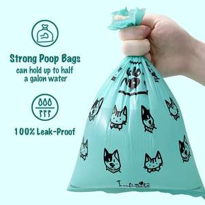 Extra Thick & Strong Pink Dog Poop Bags, Leak-Proof Pet Waste Bags for Walking, Travel & All Sized Pets - Product Image 5