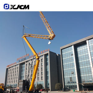 Grue mobile auto-érectile XJCM de 4 tonnes, petite, jaune, pour la construction, 4,2*4,2m - Product Image 2