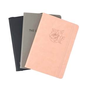Lujo Pu cuero Tapa dura negocios Logo papelería cuaderno personalizado y bolígrafo cuaderno de regalo - Product Image 5