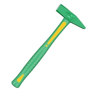 Marteau de sécurité industriel à tête bec de canard, manche monobloc en plastique coloré, pour électricien, rénovation, réparation, OEM, haute teneur en carbone - Product Image 1
