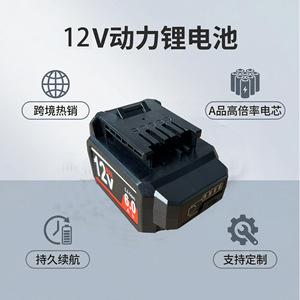 Century Skil 12V Max Li-ion Battery 6.0Ah <b>Power</b> <b>Tool</b> Battery Kit - Product Image 3