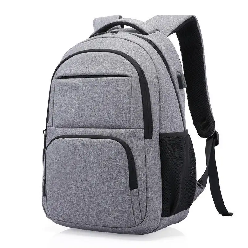 USB dizüstü bilgisayar seyahat sırt çantası su geçirmez Laptop sırt çantaları ile toptan yüksek kalite iş not defteri şarj portu çanta