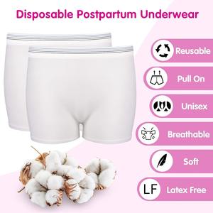 Design monouso del collo angolato in microfibra senza maglia di biancheria intima Postpartum per nascite in sezione naturale e C - Product Image 6