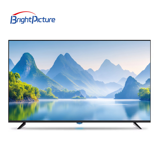 Professional Factory's Smart OLED/LED Display TV 43-65 Inch Full HD 4K Flat Screen Android Google Play HDR10+ 120Hz Black Wall