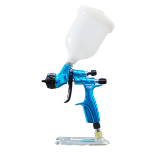 Pistolet de pulvérisation de peinture 1.3mm buse en acier inoxydable pistolet de pulvérisation d'air <span class=keywords><strong>vernis</strong></span> à base d'eau - Product Image 1