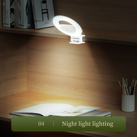 K5Pro Mini Anneau Lumineux LED Rechargeable à Clipser pour Téléphone, Photographie de Nature Morte, Enregistrement Vidéo et Diffusion en Direct