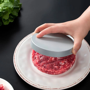 Prensa manual de aluminio para hacer hamburguesas y sándwiches de carne de res, utensilio doméstico sostenible para desayunos, venta al por mayor - Product Image 1