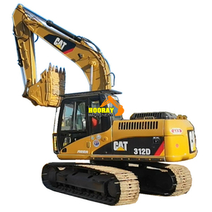 รถขุดตีนตะขาบ Caterpillar Cat312d มือสอง ได้รับการรับรองมาตรฐาน CE อุปกรณ์ก่อสร้าง รถขุดตีนตะขาบ Cat312d สภาพพร้อมใช้งาน - Product Image 1