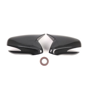 2x मिरर कैप आवास बाहरी दर्पण कैप कार्बन/ग्लॉस ब्लैक क्लॉस 2006-2012 8794a53411a0 8794a53411b1 - Product Image 3