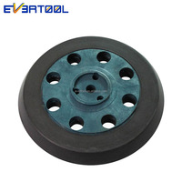 Support de planche à poncer de rechange EVERTOOL 5 pouces 9 trous 3 boulons auto-agrippant pour polissage abrasif