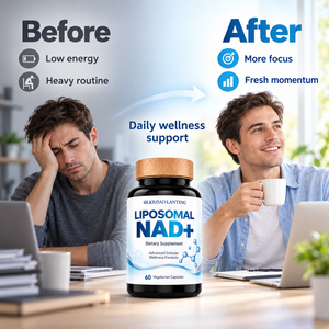 Suplemento Dietético Liposomal NAD+ en Cápsulas Vegetarianas, Fórmula Avanzada para el Bienestar Celular, Suplemento para la Salud de Adultos - Product Image 5