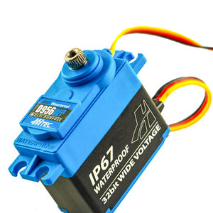 Actionneur sans noyau D956WP 20 mm étanche IP67, large plage de tension (4,8 V-7,4 V), couple élevé, protocole PWM/TTL, vitesse maximale 0,12 - Product Image 5