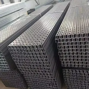 304 316 Stainless Steel 41X41/52/62mm C Channel Steel Structural Channels Unistrut C Channel Profiles